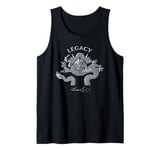 Bruce Lee Legacy Silver Dragon Tank Top