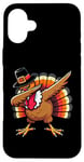 iPhone 16 Plus Thanksgiving Funny Turkey Dab Pose Case