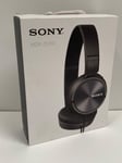 SONY MDR-ZX310 Headband Headphones Black Folding Style 1.2m Tangle Free Cable