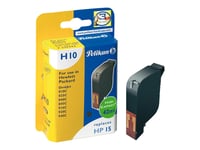 Pelikan H10 - 42 Ml - Svart - Kompatibel - Bläckpatron (Alternativ För: Hp 15) - För Hp Deskjet 81X  Digital Copier 310  Officejet 51Xx, V30, V45  Psc 500, 720, 750, 760, 950