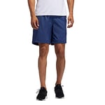 Adidas Own The Run SHO Sport Shorts - Tech Indigo/Scarlet, Medium 9"