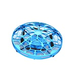 QQJL Intelligent ufo induction flying machine - hovering children's toys - gesture control remote control drone flying saucer boy,sky blue