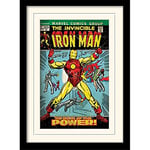 Iron Man (Birth of Power) 30 x 40 cm Objet Souvenir