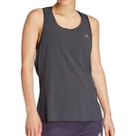 adidas Adizero Womens Running Vest Black Run Lightweight Sleeveless Tank Top