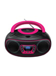 DENVER TDB-212P - DAB+ Boombox with Bluetooth & CD Player