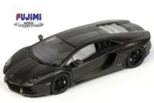 True Scale Model 1/43 LAMBORGHINI AVENTADOR LP700-4 2012 NERO OPACO FUJIMI