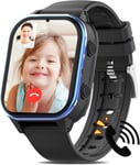 Montre Connectée Enfant 4g, Batterie 900 Mah Smartwatch Enfant, Avec Wif/Gps/Bluetooth Musique Appel Sos Chat Et Vidéo Podomètre Alarme Caméra Mode École, À Partir De 5 Ans, Noir[Q1312]