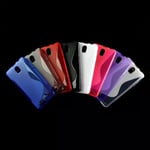 S-gel Wave Tough Shockproof Phone Case Gel Cover Skin For Vodafone Smart Ultra 6