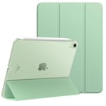 MoKo for iPad Air 6th Generation 11 Inch Case M2 2024/ iPad Air 5th Gen Case 2022/ iPad Air 4th Gen Case 2020,iPad Air 11'' Case with Translucent Hard Back Cover,iPad Air 6/5/4 Case, Green