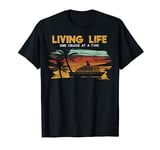 Funny Cruise Gift Living Life One Cruise At A Time T-Shirt