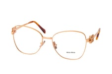 Miu Miu 0MU 50XV ZVF1O1, including lenses, BUTTERFLY Glasses, FEMALE