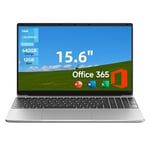 jumper Laptop, 15.6 inch Full HD Display Laptops, 12GB RAM 640GB (512G SSD+128G eMMc), 5305U Processor, 5000mAh Battery, Office 365 1-Year Subscription, Mini HDMI,WiFi 5G, Keyboard Film UK.