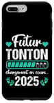 Coque pour iPhone 7 Plus/8 Plus Futur Tonton 2025 Humour Annonce Naissance Grossesse Cadeau