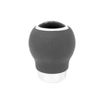 Reserveknop til gearstang BC Corona POM30166 Læder Med aftrækker Grå (27 mm)