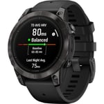 Garmin Epix Pro 2 47 mm Sapphire GPS Pulsmåler - Svart - str. 47 MM