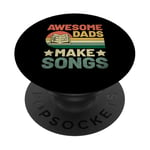 Awesome Dads Make Songs Musique Composer la chanson PopSockets PopGrip Adhésif