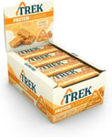 TREK High Protein Flapjack Peanut Butter, 50 g - Gluten Free Bars – Healthy S