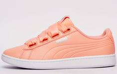 Puma Vikky v2 Ribbon Womens Girls - Pink - Size UK 4