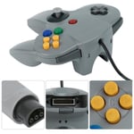 Wired Manette de jeu  Gaming Contrôleur pour  Nintendo 64 N64 System -gris