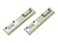 Coreparts - Ddr2 - Sats - 8 Gb: 2 X 4 Gb - Fb-Dimm 240-Pin - 667 Mhz / Pc2-5300 - Fullt Buffrat - Ecc - För Sun Blade X6250 Server Module, X6450 Server Module, X8450 Server Module