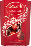 Lindt Lindor Milk Chocolate Truffles Box - Approx 16 balls, 200g - 