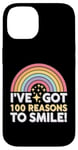 iPhone 14 100th Day of School I've Got 100 Reasons To Smile Case