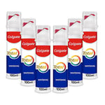 Colgate Total Whitening Toothpaste, 6 x 100ml