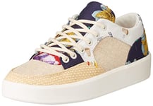 Desigual Femme Chaussures Fancy_Crafted Basket, Blanc, 36 EU