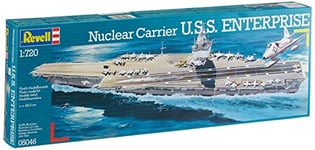 Revell 05046 Nuclear Carrier U.S.S. Enterprise 1:720 Scale Unbuilt/Unpainted Plastic Model Kit