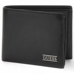 Mode Portefeuille GUESS Neuf Boston Homme Cuir Noir - SMNEBRLEA24BLA