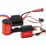 GoolRC Motor Combo Set 3650 4300KV Motor 25kg Servo For 1/10 RC Car Truck C1A4