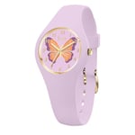 ICE-WATCH - Ice Fantasia Butterfly Lilac - Montre Violette pour Fille avec Bracelet en Plastique - 021952 (Extra Small)