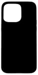 Coque pour iPhone 15 Pro Max Basic cover, ultra safe, deep black