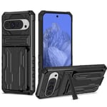 Google Pixel 9 Pro XL  Kickstand Heavy Duty Case [Black]