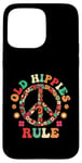 Coque pour iPhone 15 Pro Max Old Hippies Rule Hippie Vintage Costume Hippy Travel Fan