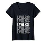 Womens Lawless V-Neck T-Shirt