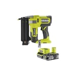 Ryobi - Pack Cloueur d'assemblage air comprimé 18V One+ R18GN18-0 - 1 Batterie 2.5Ah - 1 Chargeur rapide RC18120-125