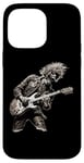 Coque pour iPhone 14 Pro Max Skeleton Guitar Guy Rock And Roll Band Rock On