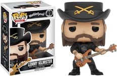 Funko POP Rocks: Motorhead- Lemmy Kilmister Action Figure #49 #10265 NEW