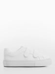 Mango Baby Adam Riptape Trainers, White