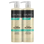 John Frieda Unisex Sheer Blonde Highlight Activating Shampoo & Conditioner 500ml Duo Pack - NA - One Size