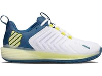 K-Swiss Tennis Shoes For Men K-Swiss Ultrashot 3 Brilliant White/Celestial/Evening Primros Uk10,5/Eu45