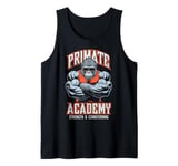 Gorilla Gym Funny Primate Academy Strength & Conditioning Tank Top