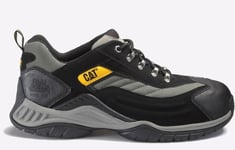 Caterpillar Safety Moor Leather Trainer Mens - Black - Size UK 3