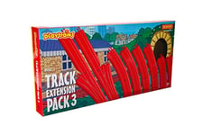 Hornby Playtrains Track Extension Pack 3 - Kids Toy Train Set Accessory for Ages 3+, Childrens Model Train Accessories - Compatible with Hornby Playtrains