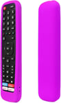 Housse Coque En Silicone Pour Hisense Telecommande, En2R30N En2K30P En2P30H En2J30H En2D30H, Etui De Protection Pour Hisense Telecommande, Antiderapage, Antisismique, Lavable(Violet)