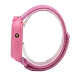 (Pink)Children Smart Watch Touch Screen ABS PC Selfie Camera Kids Smart Watch