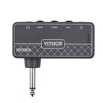 VITOOS ROCK Guitar Headphone Amplifier Amp 1/4 Inch Plug 3.5mm Headphone A4Q8