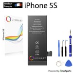 OuiSmart® BATTERIE POUR IPHONE 5S INTERNE NEUVE DE REMPLACEMENT AVEC OUTILS