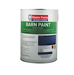 5 LITRE AGRICULTURAL BARN PAINT "OXIDE FINISH" BLUE (SLATE) GREY